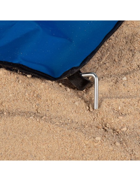 Tente de plage Pop Up et pare-brise 2 personnes UV50 avec plancher