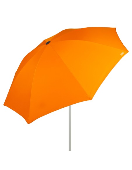 Parasol de plage 8 tiges 220 cm orange avec cintre