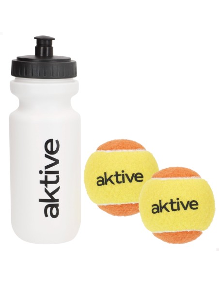 Kit de raquette de tennis avec balles, bouteille et sac (230 gr)