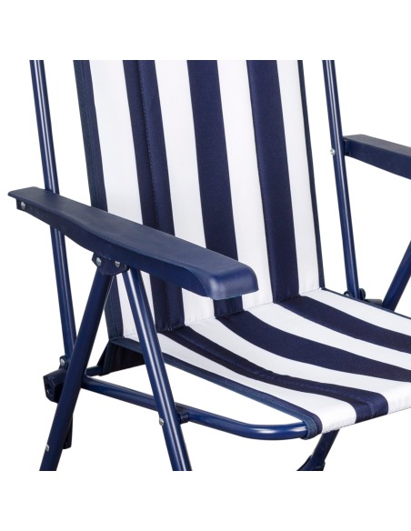 Chaise marin pliante 5 positions