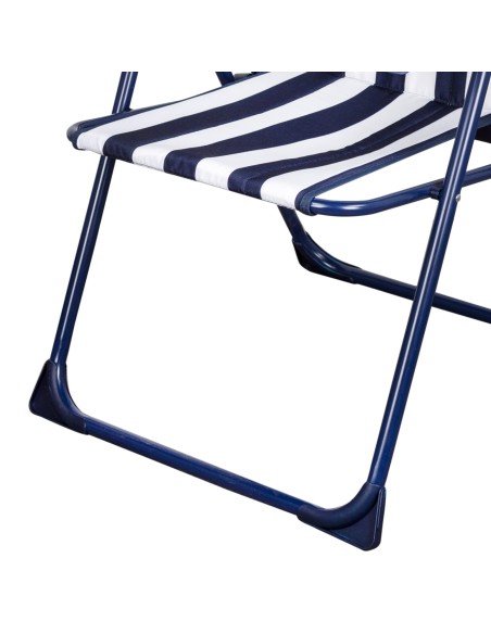 Chaise marin pliante 5 positions
