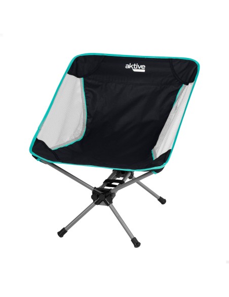 Chaise de camping pliante ultra-compacte avec sac de transport
