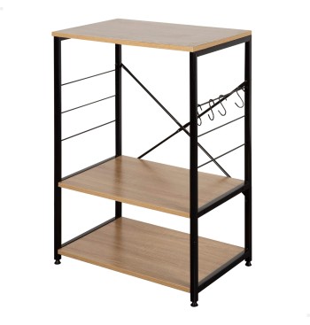 Max Home Meuble d'appoint de cuisine en bois et en acier...