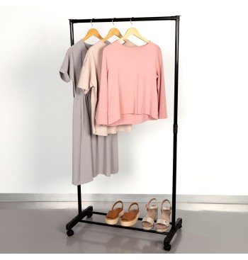 Max Home porte-vêtements à roulettes et meuble à... 2