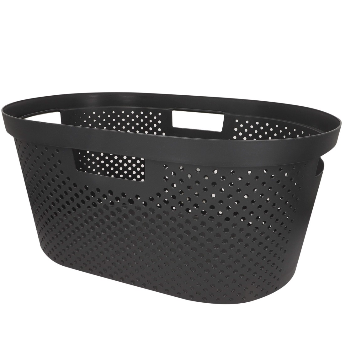 Panier à linge curver infinity 45 l, gris