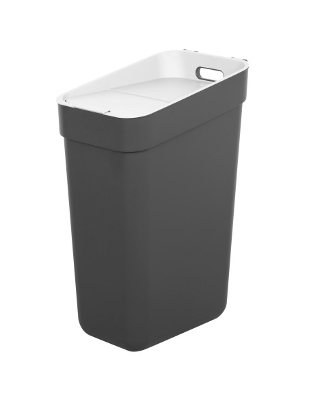 Curver - Bac de tri sélectif Ready To Collect 30 L, gris