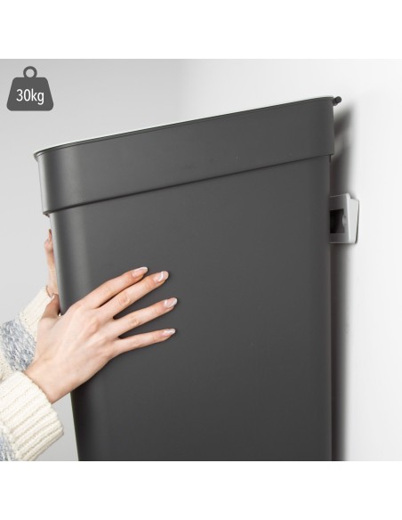 Curver - Bac de tri sélectif Ready To Collect 30 L, gris