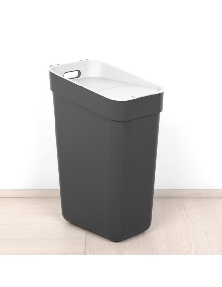 Curver - Bac de tri sélectif Ready To Collect 30 L, gris