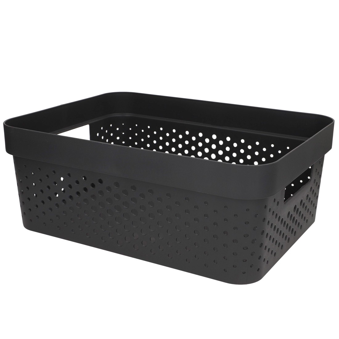 Panier de rangement curver infinity 11 l, gris