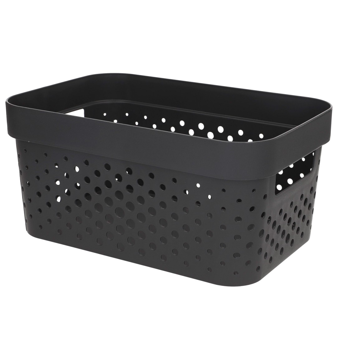 Panier de rangement curver infinity 4,5 l gris