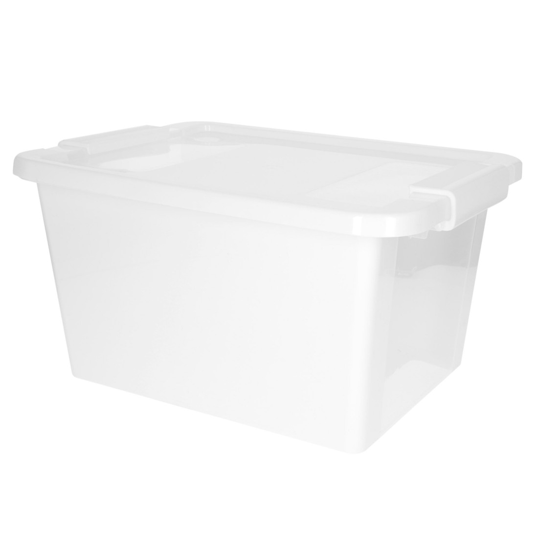 Curver boîte de rangement avec couvercle bi-box 11 l, blanche