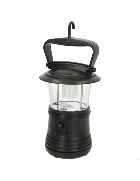 Lampe de camping LED 2 en 1 alimentée par batterie 120 lumens avec crochet