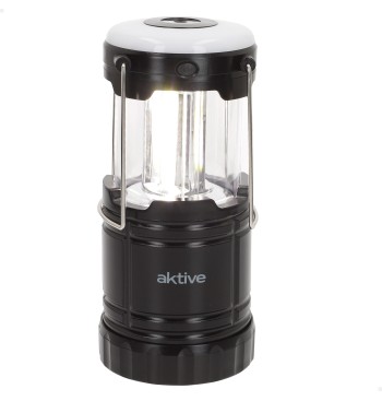 Lampe de camping LED 4 en 1 à piles 270 lumens avec crochet