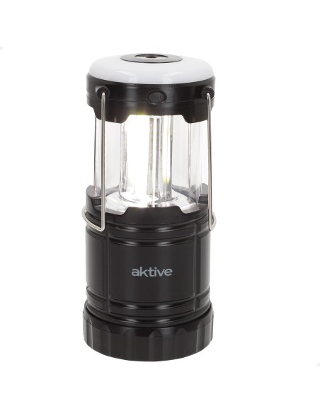 Lampe de camping LED 4 en 1 à piles 270 lumens avec crochet