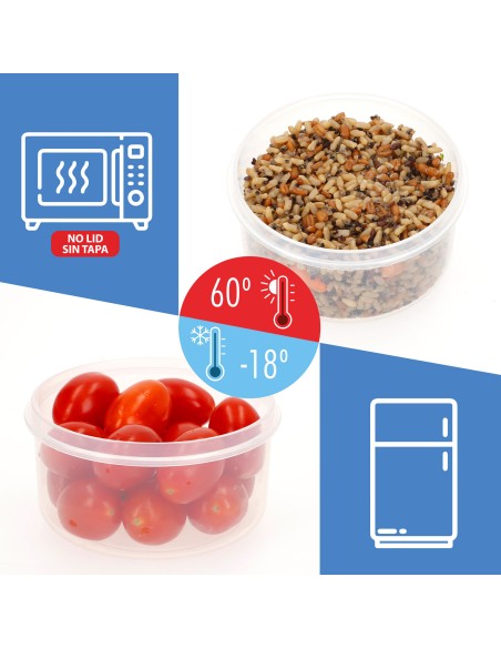 Max Home Pack : 7 récipients hermétiques en plastique de 0,08 à 3,6 L