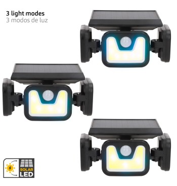 Applique solaire LED avec détecteur de mouvement 350 lumens 2