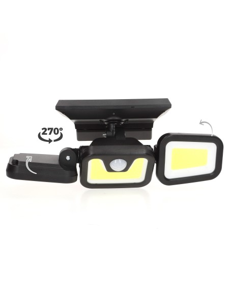 Applique solaire LED avec détecteur de mouvement 350 lumens