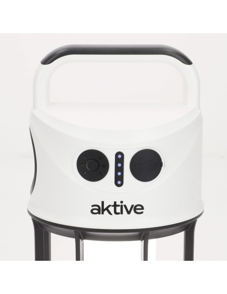 Lanterne de camping LED 2 en 1 avec port USB et batterie externe, 330 lumens