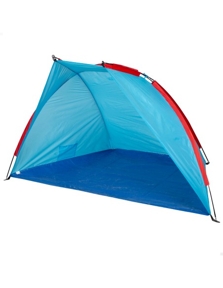 Tente coupe-vent et plage pour 2 personnes avec sol et poche