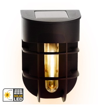 Lot de 2 appliques solaires LED 6 lumens 2