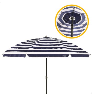 Parapluie de plage 8 tiges 200 cm Parapluie de plage avec... 2