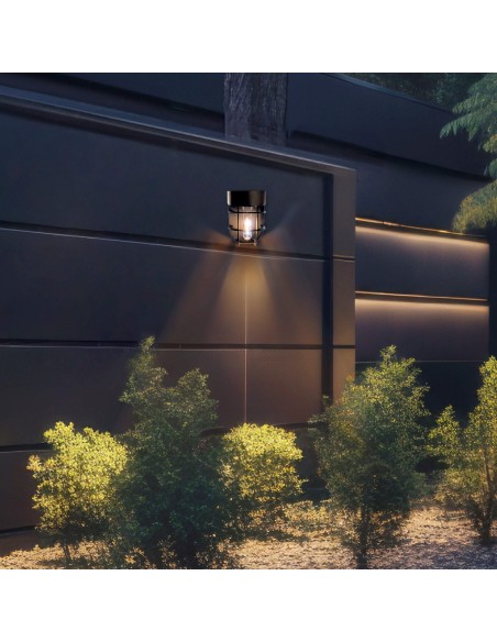 Lot de 2 appliques solaires LED 6 lumens