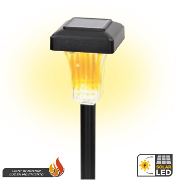 Lot de 4 balises solaires LED 5-10 lumens avec projection... 2