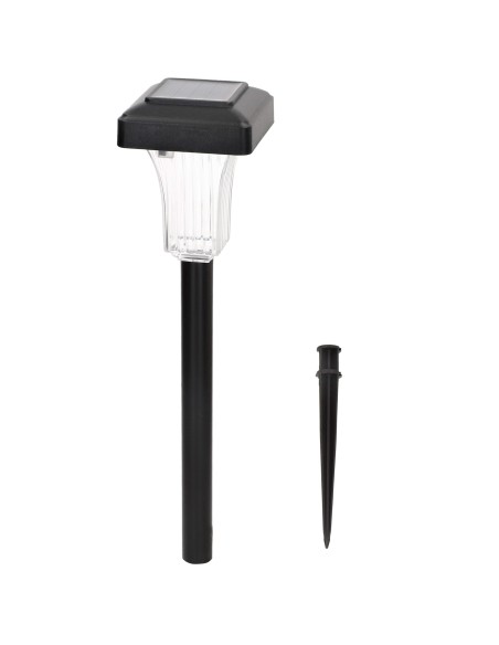 Lot de 4 balises solaires LED 5-10 lumens avec projection décorative