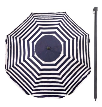 Parapluie de plage avec 8 baleines 240 cm Parapluie de...