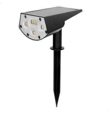 Projecteur solaire LED 5-10 lumens installation 2 en 1