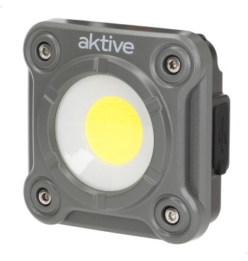Projecteur LED portable de 1000 lumens avec clip, base...