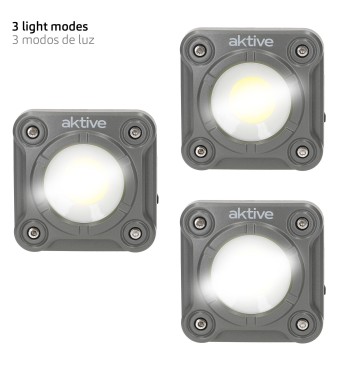 Projecteur LED portable de 1000 lumens avec clip, base... 2