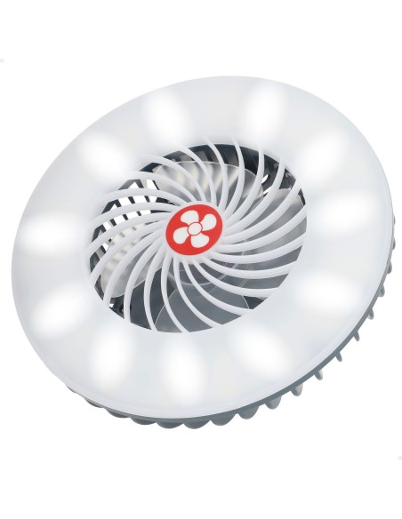 Lampe LED rechargeable avec ventilateur et chargeur USB