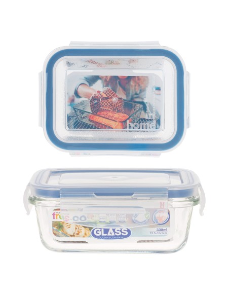 Max Home Pack : 3 récipients hermétiques en verre de 330/800/1 500 ml
