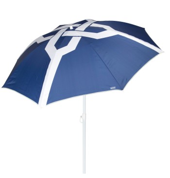 Parapluie de plage 8 cannes 200 cm noeud marin