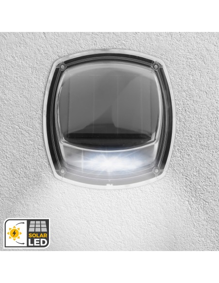 Lot de 2 appliques solaires LED 3 lumens