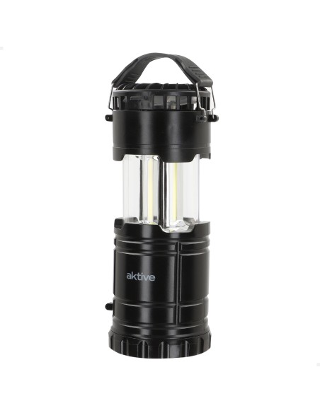 Lanterne LED 2 en 1 à piles et ventilateur de camping 270 lumens avec poignée