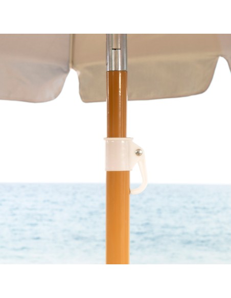 Parasol de plage 8 baleines, 200 cm, arc-en-ciel