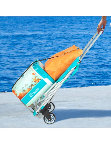 Chariot multifonction extensible 40x40x75/100 cm