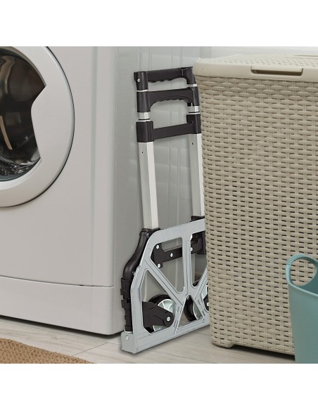 Chariot multifonction extensible 40x40x63/100 cm
