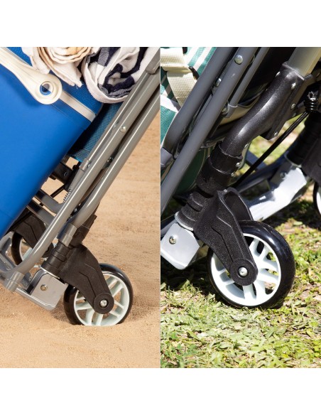 Chariot multifonction extensible 40x40x63/100 cm