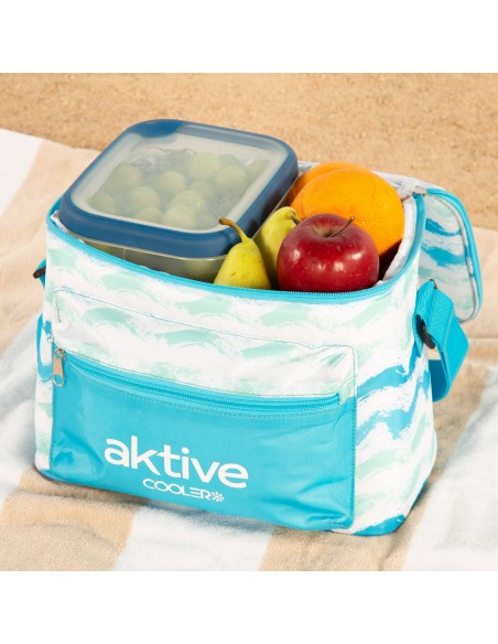 Sac isotherme souple de 15 litres avec poignée et poche, Maldives