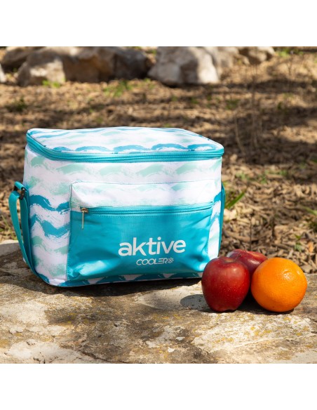 Sac isotherme souple de 15 litres avec poignée et poche, Maldives
