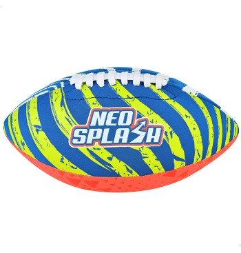 Ballon de rugby de plage en néoprène multicolore,...