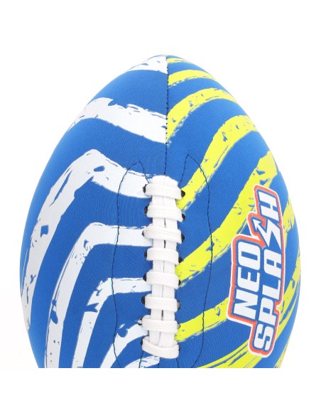 Ballon de rugby de plage en néoprène multicolore, antidérapant et imperméable 26 cm