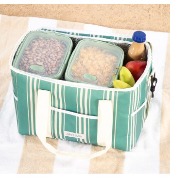 Sac isotherme 16L avec double poignée et 3 poches, design... 2