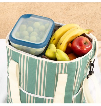 Sac thermique avec 3 poches et longues poignées capacité 14L 2
