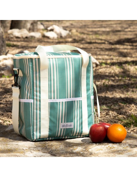 Sac thermique avec 3 poches et longues poignées capacité 14L