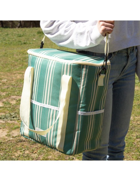 Sac thermique avec 3 poches et longues poignées capacité 14L