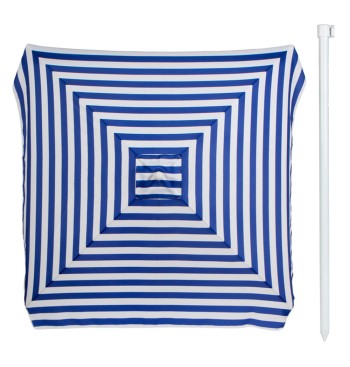 Parasol de jardin carré 200x200 cm